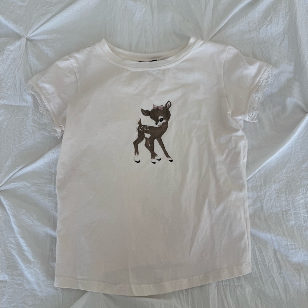 Princess Polly deer baby tee